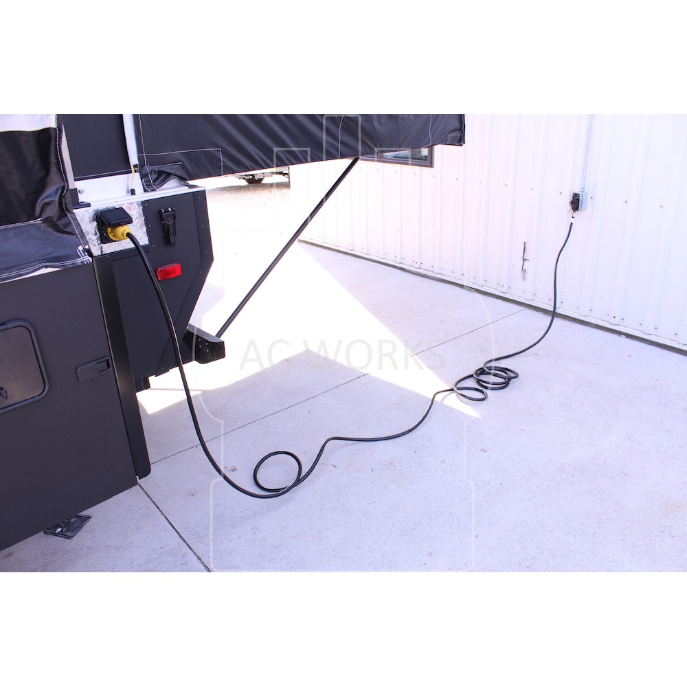 Cordon d'alimentation amovible RV 50 A de 15 pieds avec indicateur d'alimentation