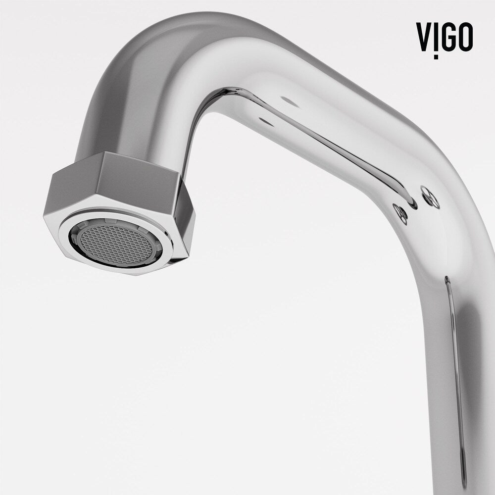 Hart 10" W Widespread 2-Handle Bathroom Faucet in Chrome