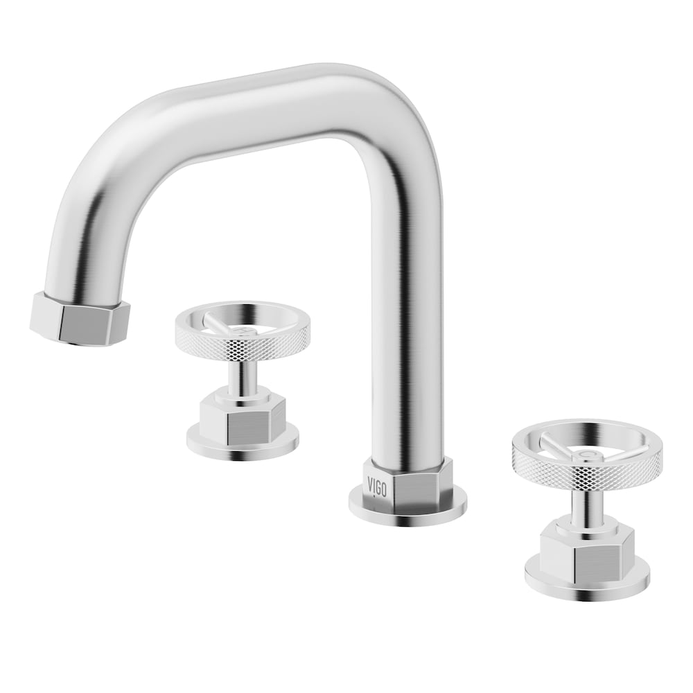 Hart 10" W Widespread 2-Handle Bathroom Faucet in Brushed Nickel