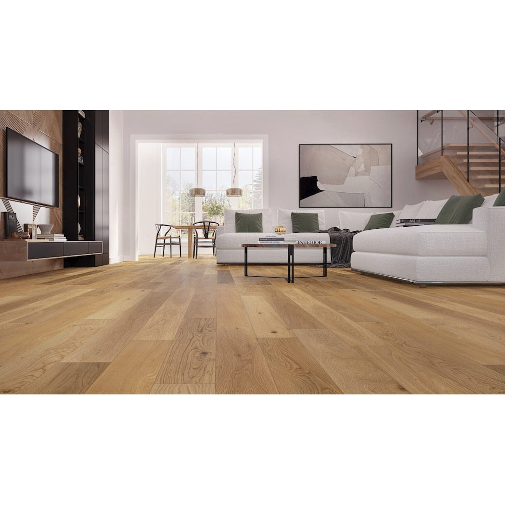 Bossa Nova Oak 9/16-inch Thick x 7 1/2-inch Wide x Varying Length Engineered Floor (31.02 sq.ft./Case)
