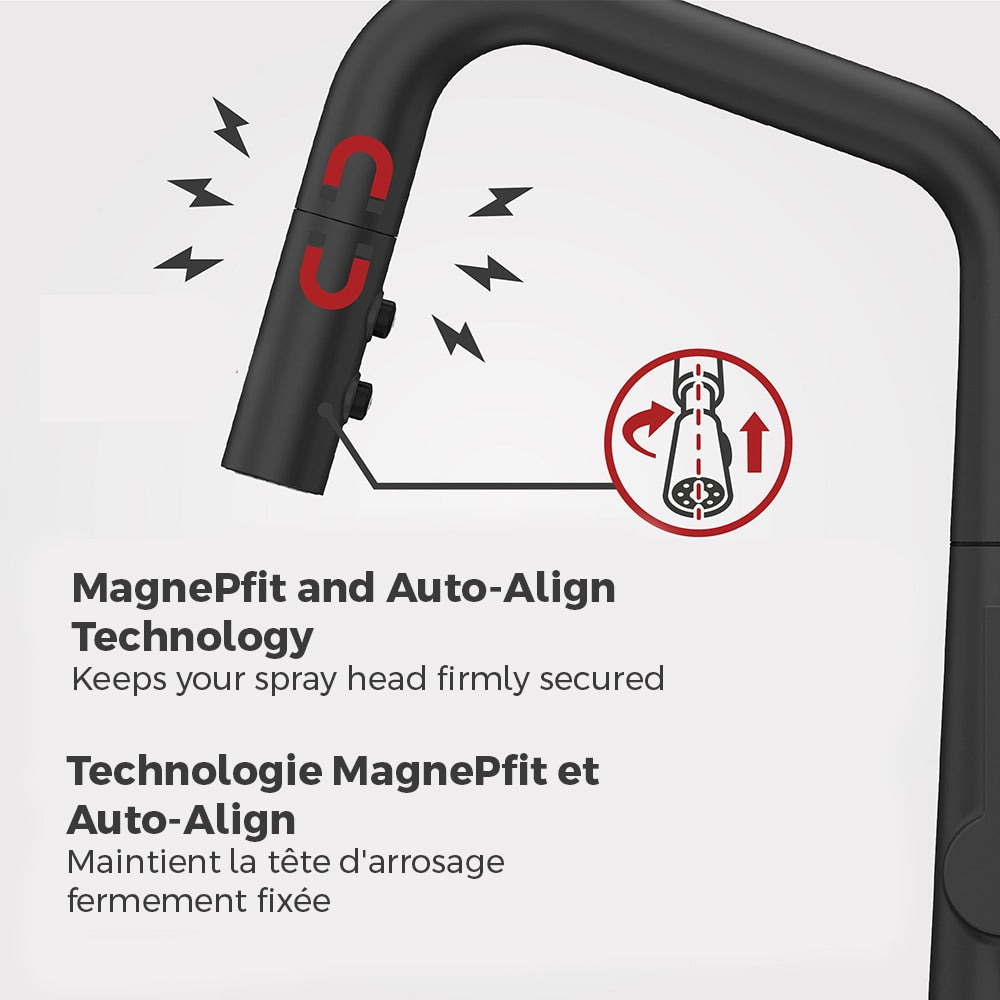 Skylark 1-Handle Matte Black Pull Down Kitchen Faucet/Kitchen Sink Faucet/Tap