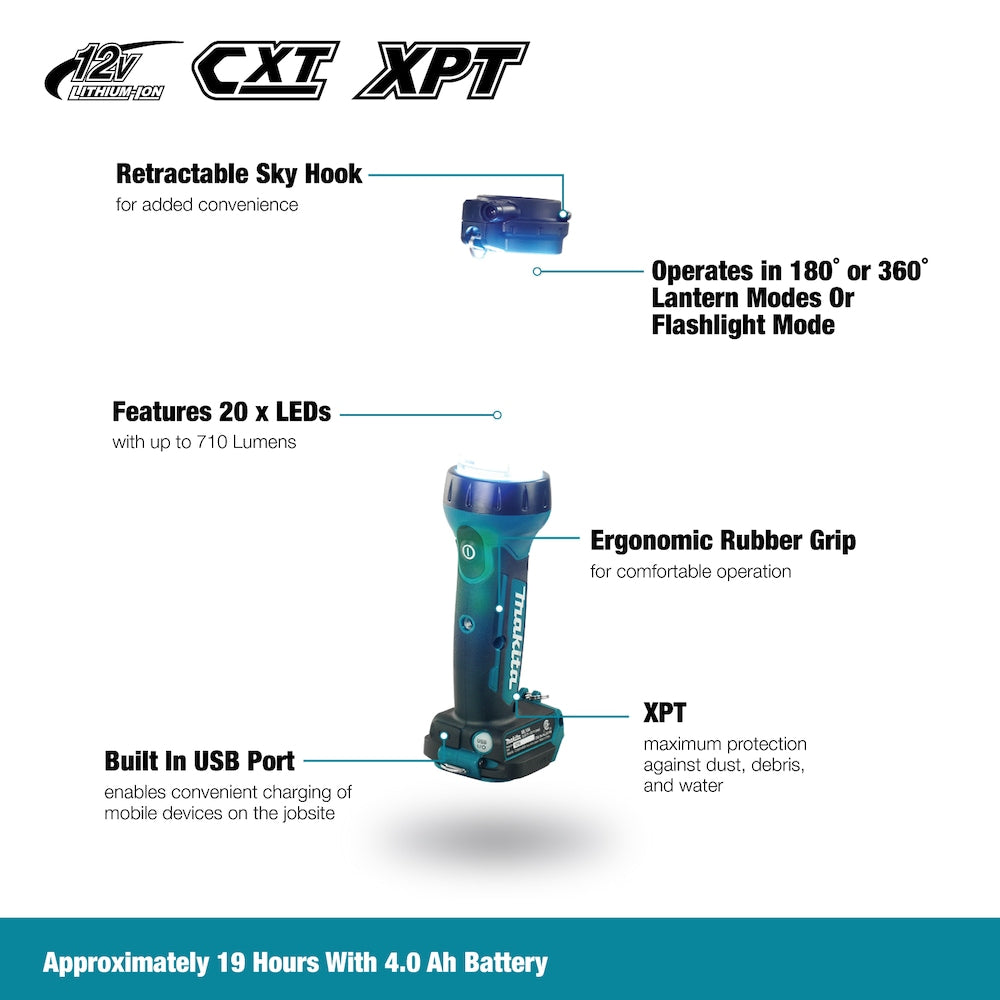 12Vmax CXT Lithium-Ion Cordless LED Worklight-Lantern (Tool Only)