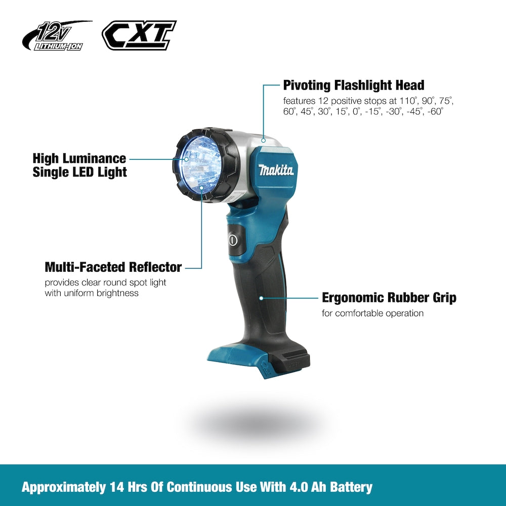 12Vmax CXT LithiumIon Cordless High Luminance LED Flashlight (Tool Only)