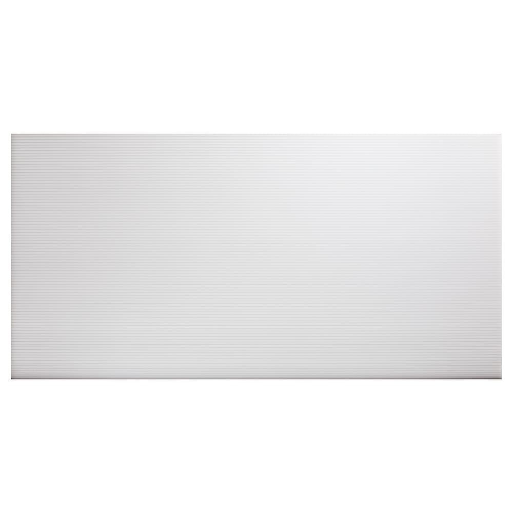 Panneau de lentille incassable Genesis Light 2x4, opale, boîte de 10