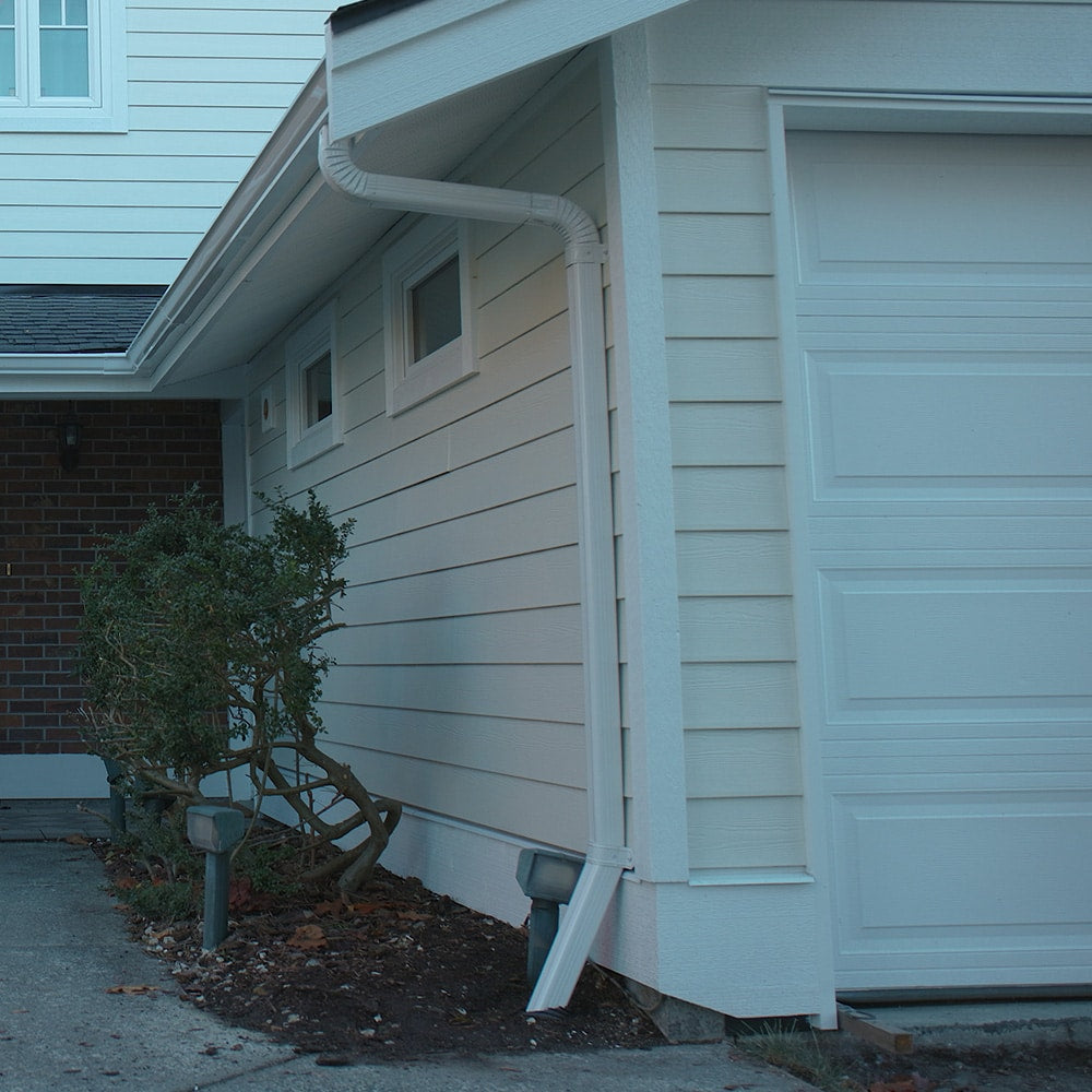 10 feet. x 5-inch Aluminum Gutter (Eavestrough) in White