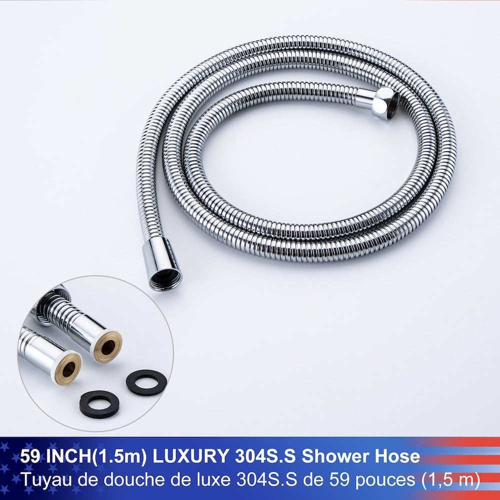 Single-Handle Wall Mount Roman Tub Faucet with Swivel Tub Spout and Rough-in Valve in Chrome