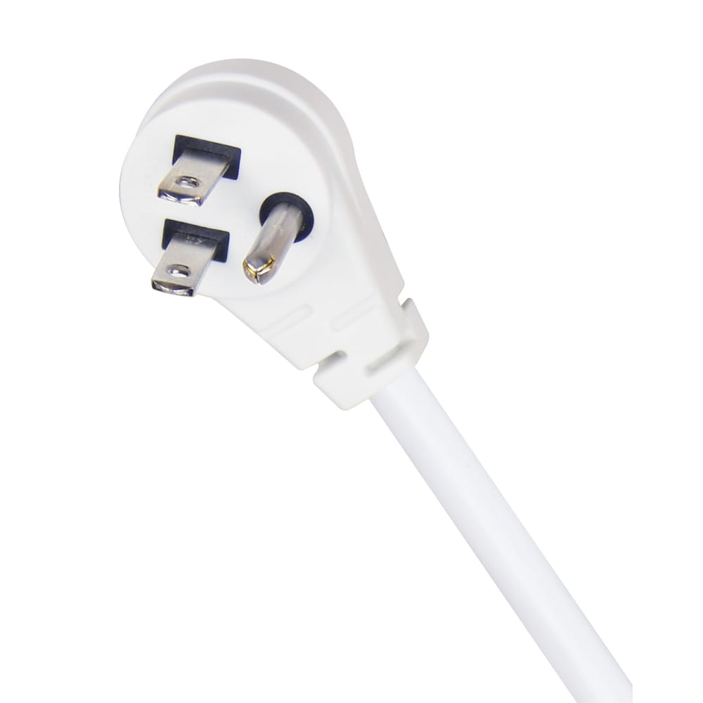 6 ft. 16 Gauge 13 Amps White Indoor & Outdoor Light Duty Extension Cord