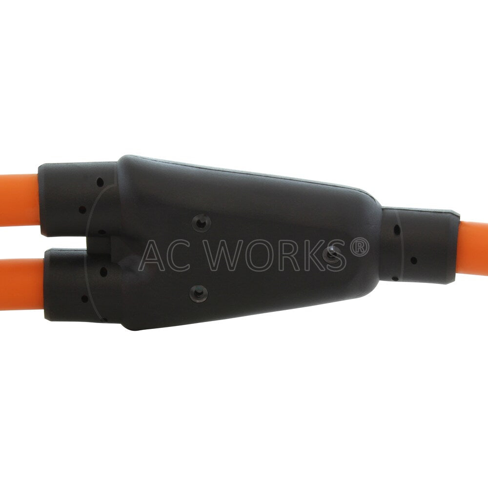 Prise RV 30A TT-30P de 3 pieds vers deux prises domestiques 5-20R 15/20A avec disjoncteurs 20A