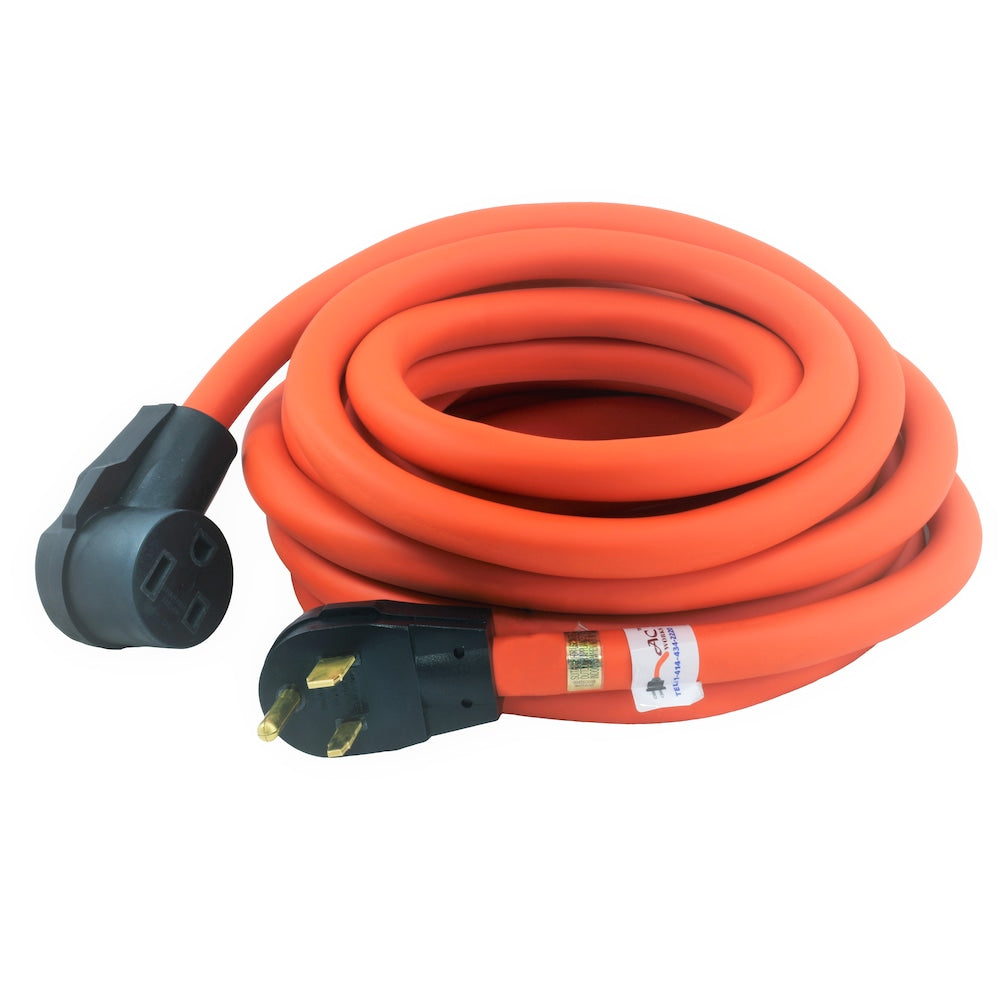 Super Heavy-Duty 25ft STW 8/3 6-50 Welder Extension Cord