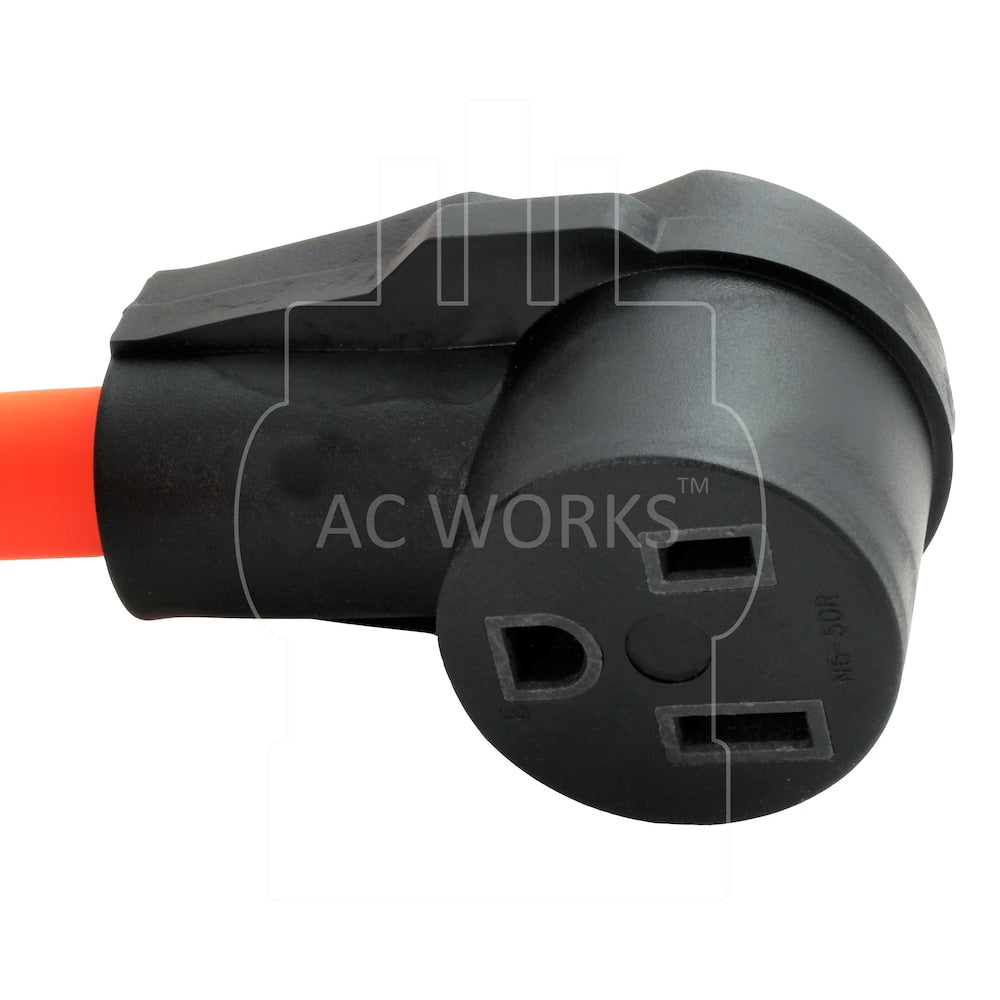 Super Heavy-Duty 25ft STW 8/3 6-50 Welder Extension Cord