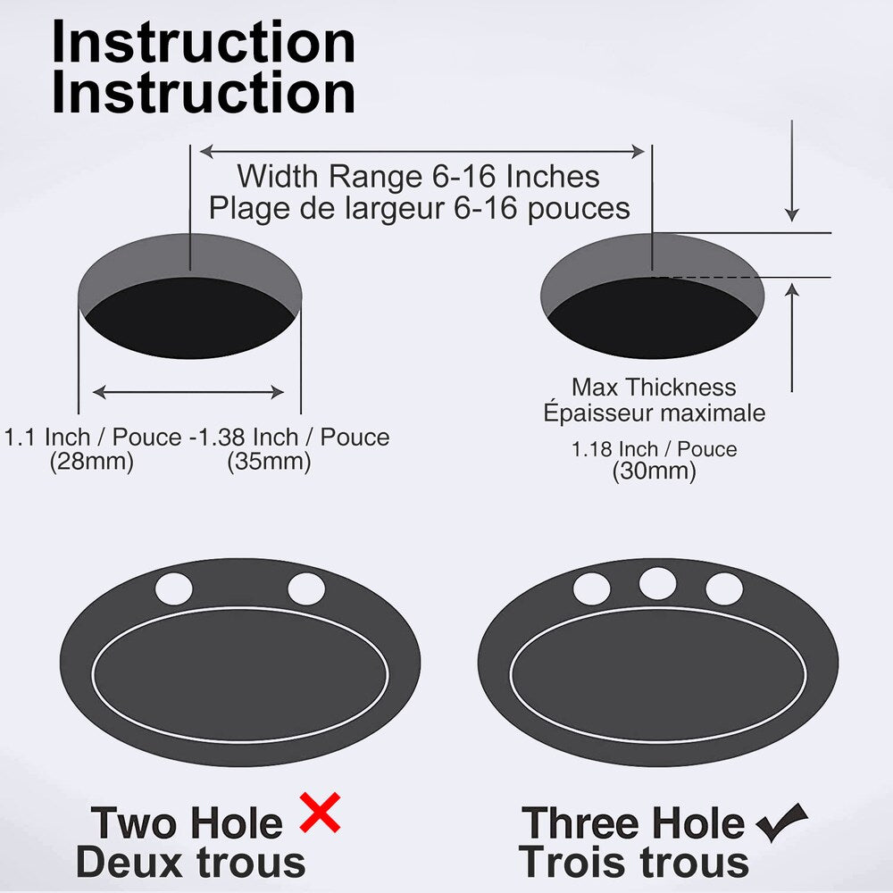 B7 Widespread Faucet 8-inch 2-Handle Bathroom Faucet with Drain Assembly in Chrome