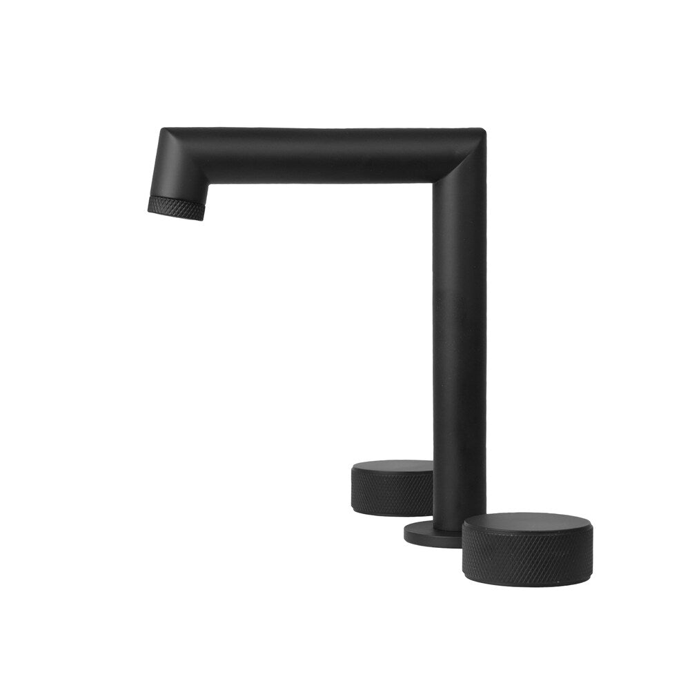 NOHO 8 inch Widespread Two Handles Bathroom Faucet in Matte black
