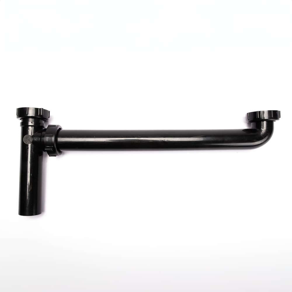 1-1/2" X 16" End Outlet Continuous Waste, Direct Connection, Plastic