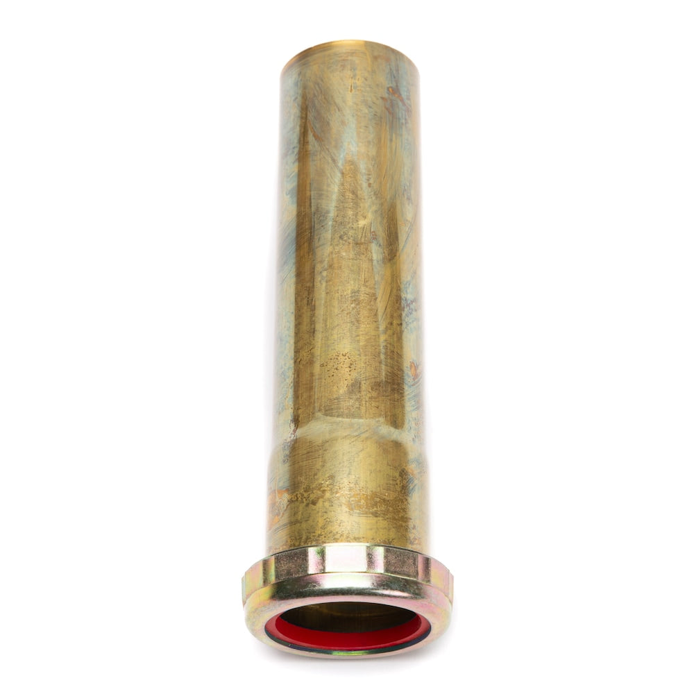 1-1/2" X 6" Extension Tube, Slip Joint Connection, 22 GA