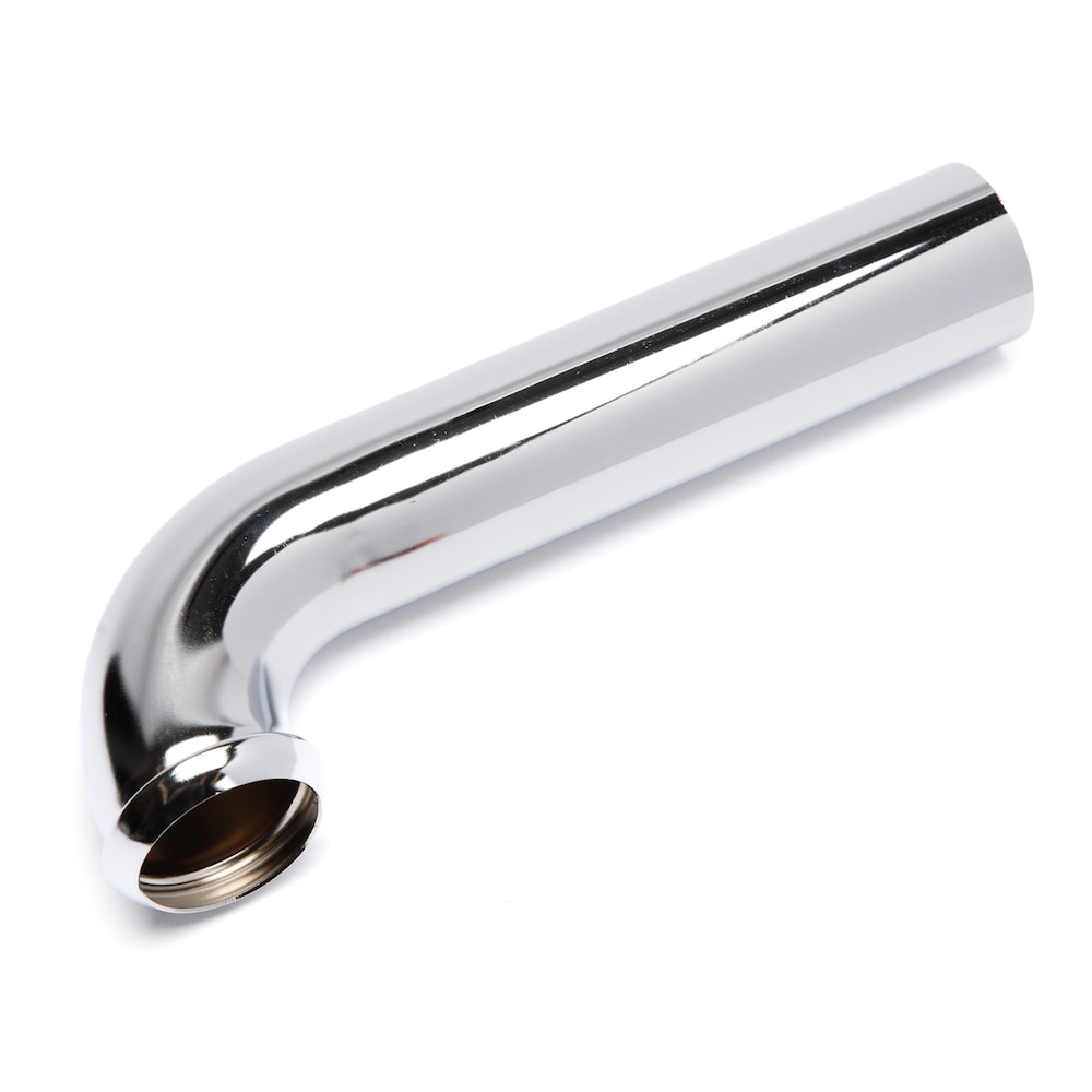 1-1/4" X 7-1/2" Chrome Wall Tube, 20 GA