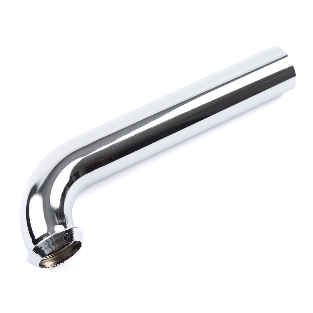 1-1/4" X 7-1/2" Chrome Wall Tube, 20 GA