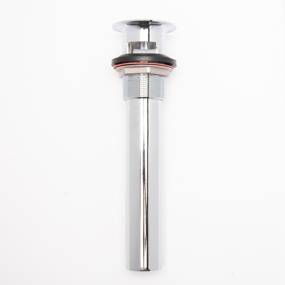 1-1/4" Chrome Open Grid Lavatory Drain W/ Overflow, 17 GA Brass