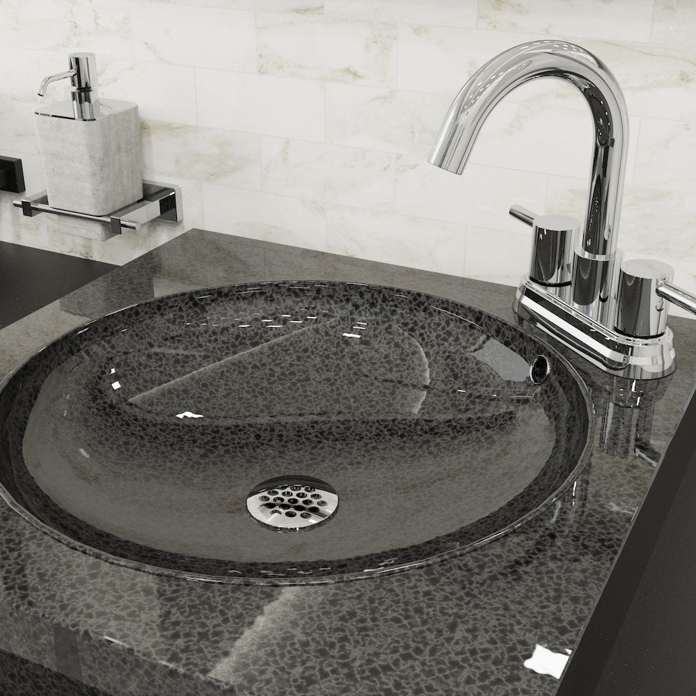 1-1/4" Chrome Open Grid Lavatory Drain W/ Overflow, 17 GA Brass