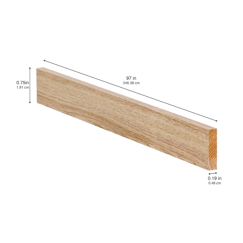 Moulure à tracer Pembroke Riverside Sand 0,75 po x 96 po x 0,24 po