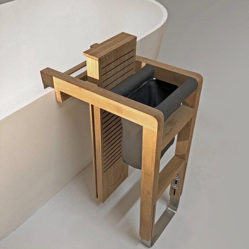 Prima Bathtub Stand in Bamboo
