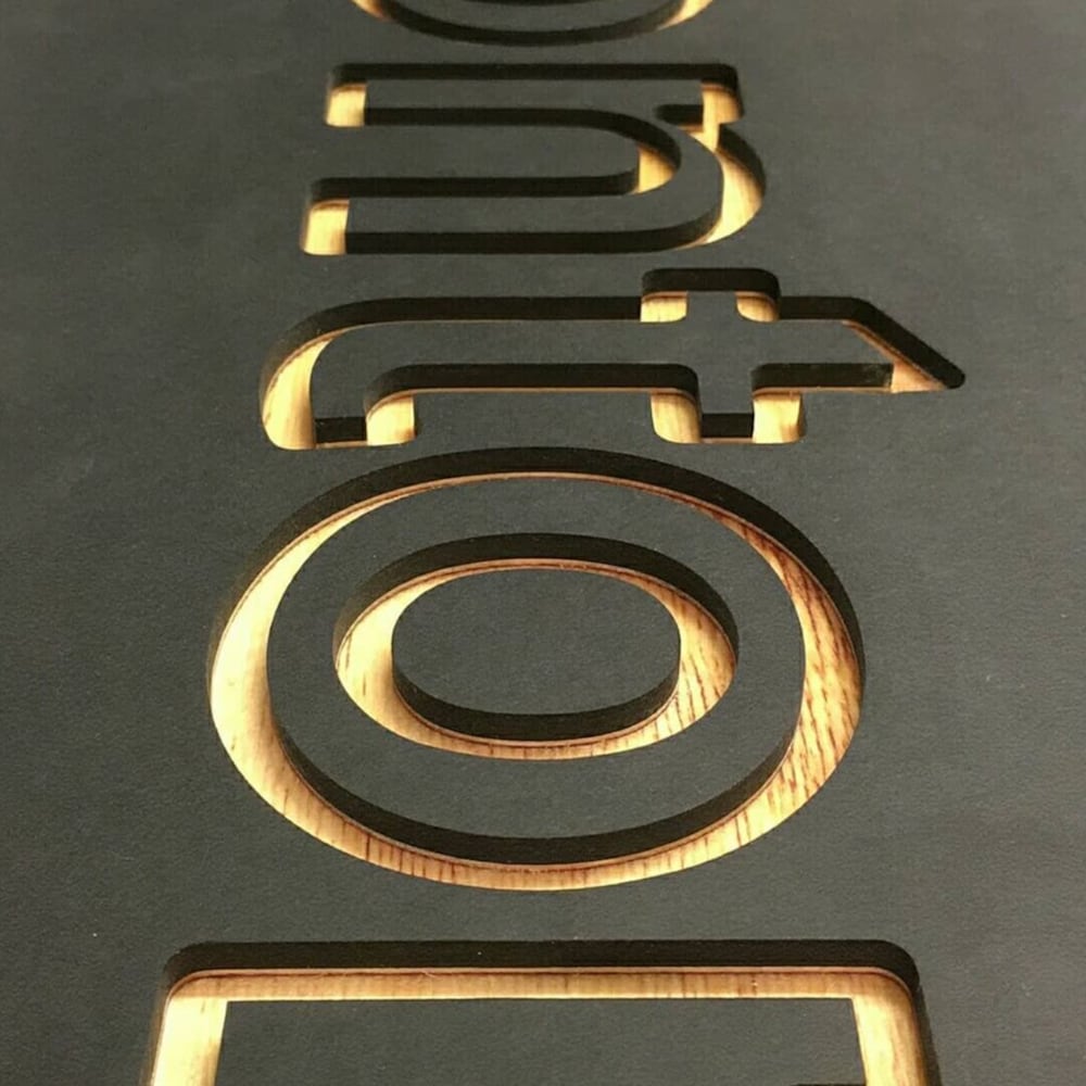5.0mm x 2ft x2ft colour MDF: Black (3 pieces per box)