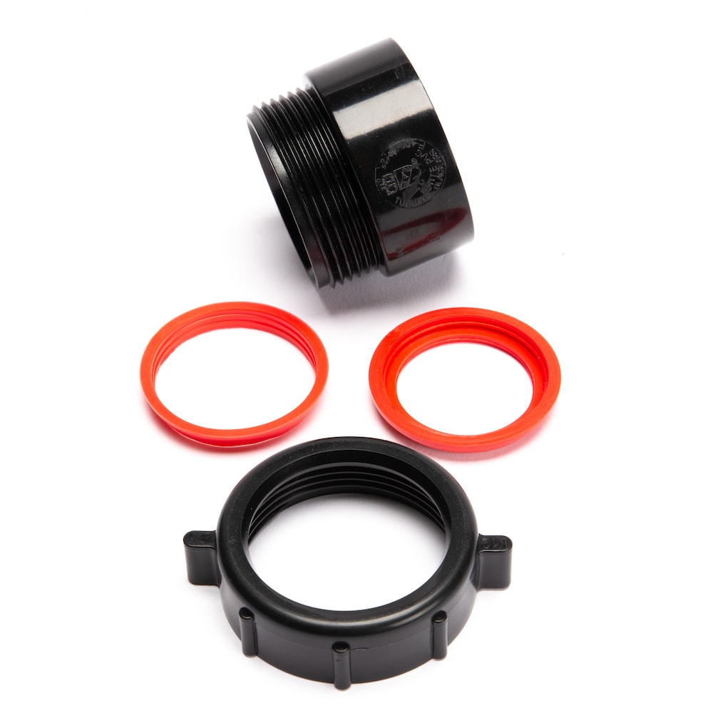 1-1/2" Trap Adaptor, Plastic