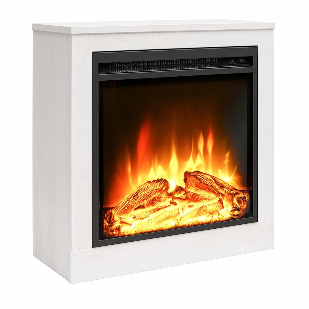 Ameriwood Home Fillmore Fireplace Mantel, Ivory Oak