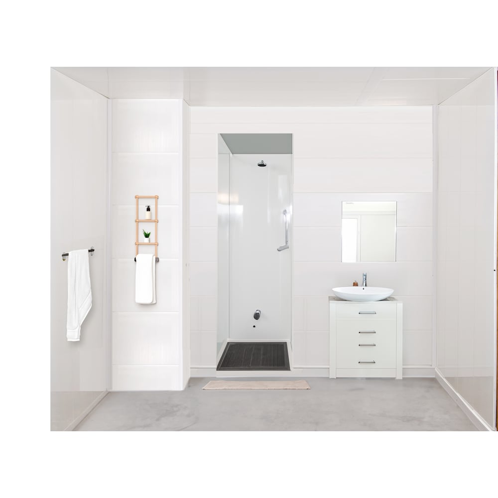 Profilé intérieur en J en PVC de 10 pi I-Span