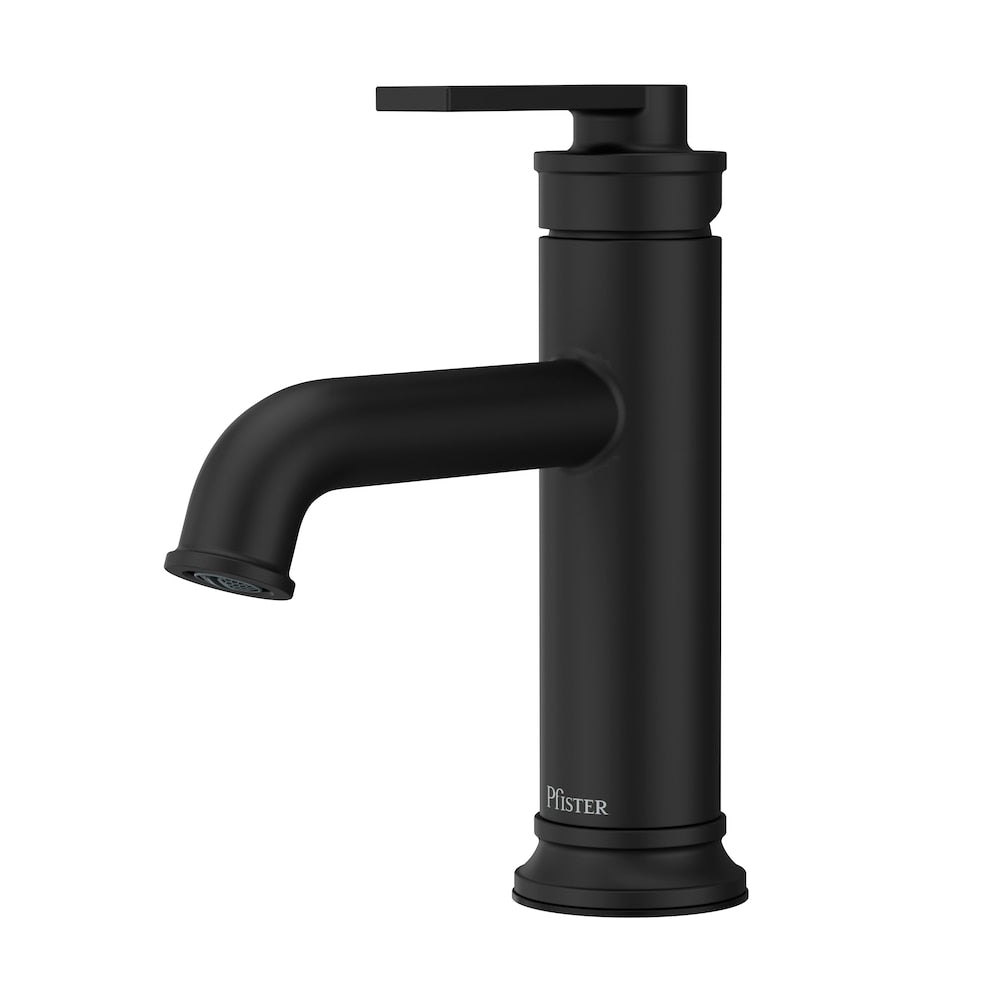 Maritime Single Handle 1 or 3 Hole 4-inch Matte Black Bathroom Sink Faucet/Tap