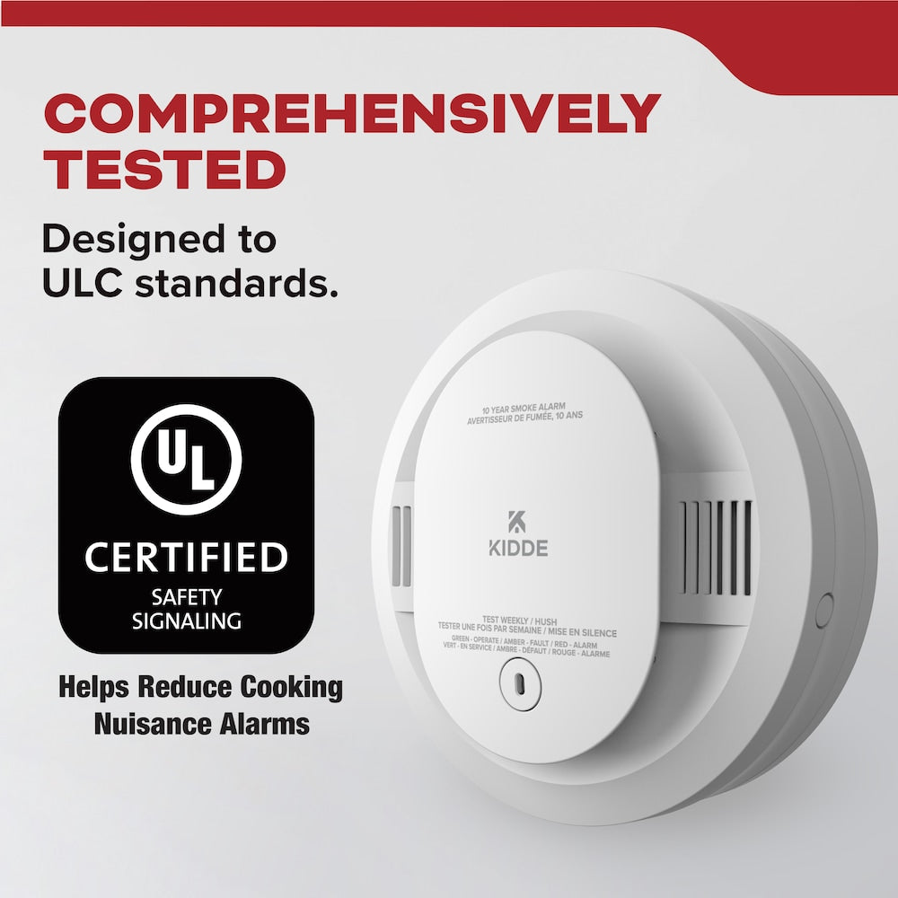 BATTERY SMOKE ALARM 10YR BATT