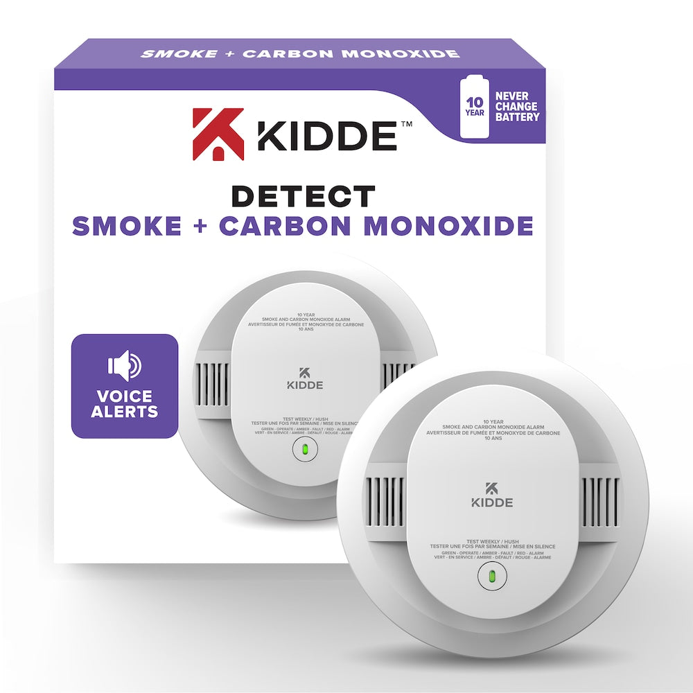 10YR BATTERY SMOKE CO ALARM W/ VOICE