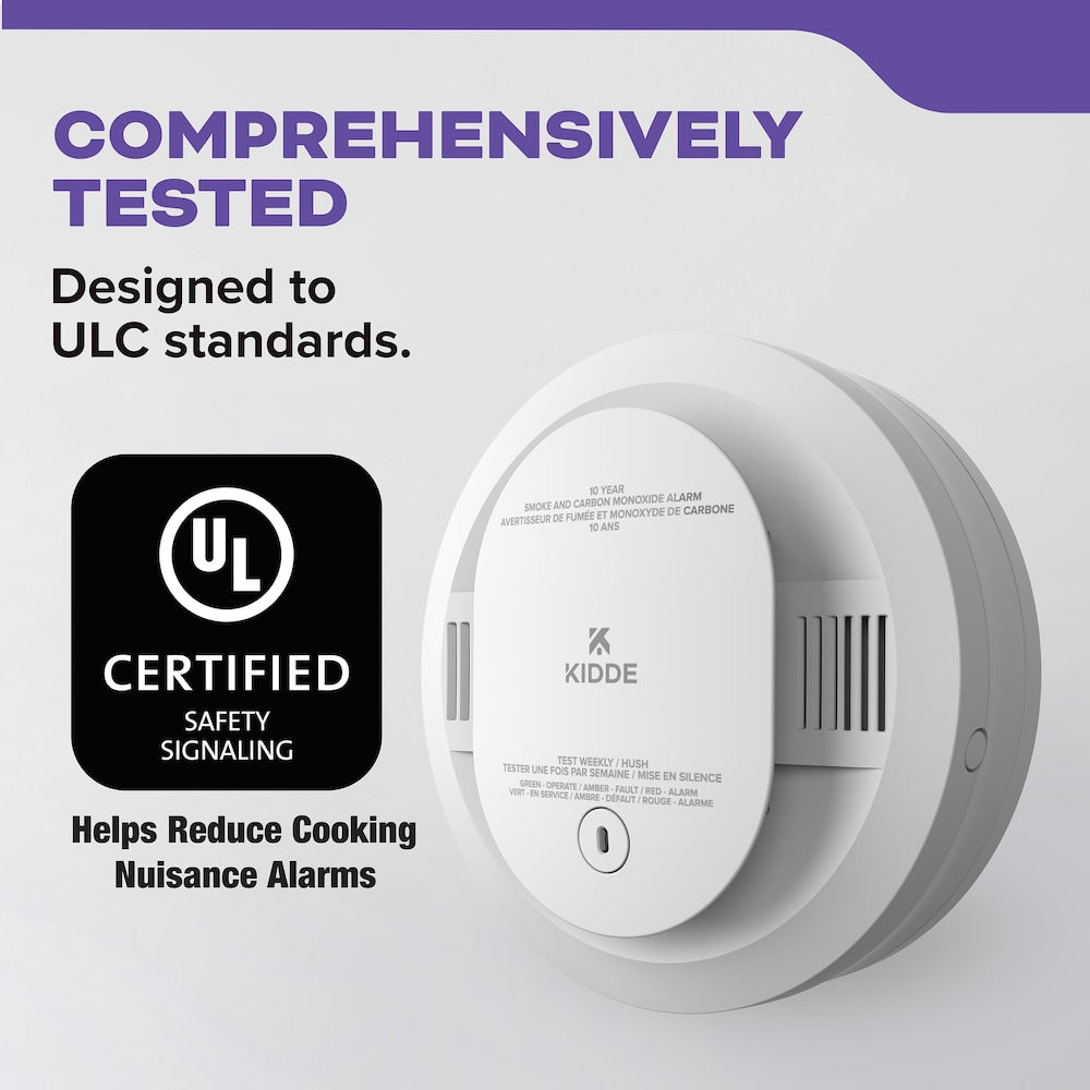 10YR BATTERY SMOKE CO ALARM W/ VOICE