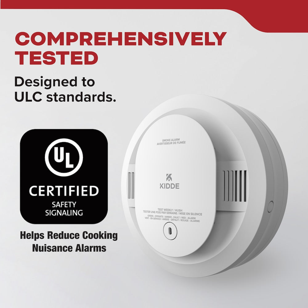 2PK BATTERY AA SMOKE ALARM