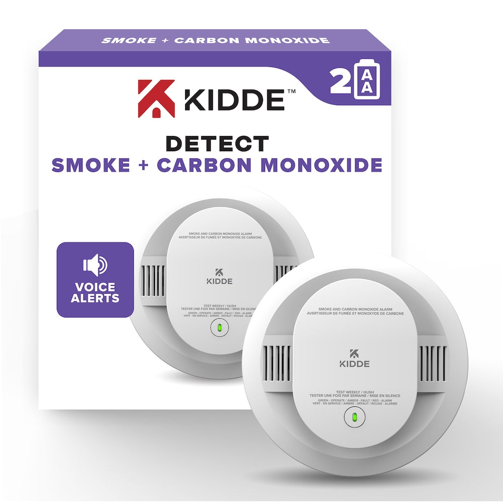 BATTERY AA SMOKE CO ALARM W/ VOICE