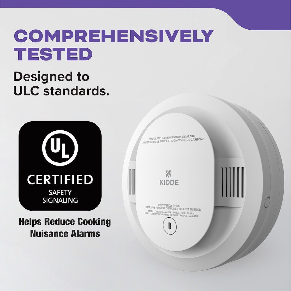 BATTERY AA SMOKE CO ALARM W/ VOICE