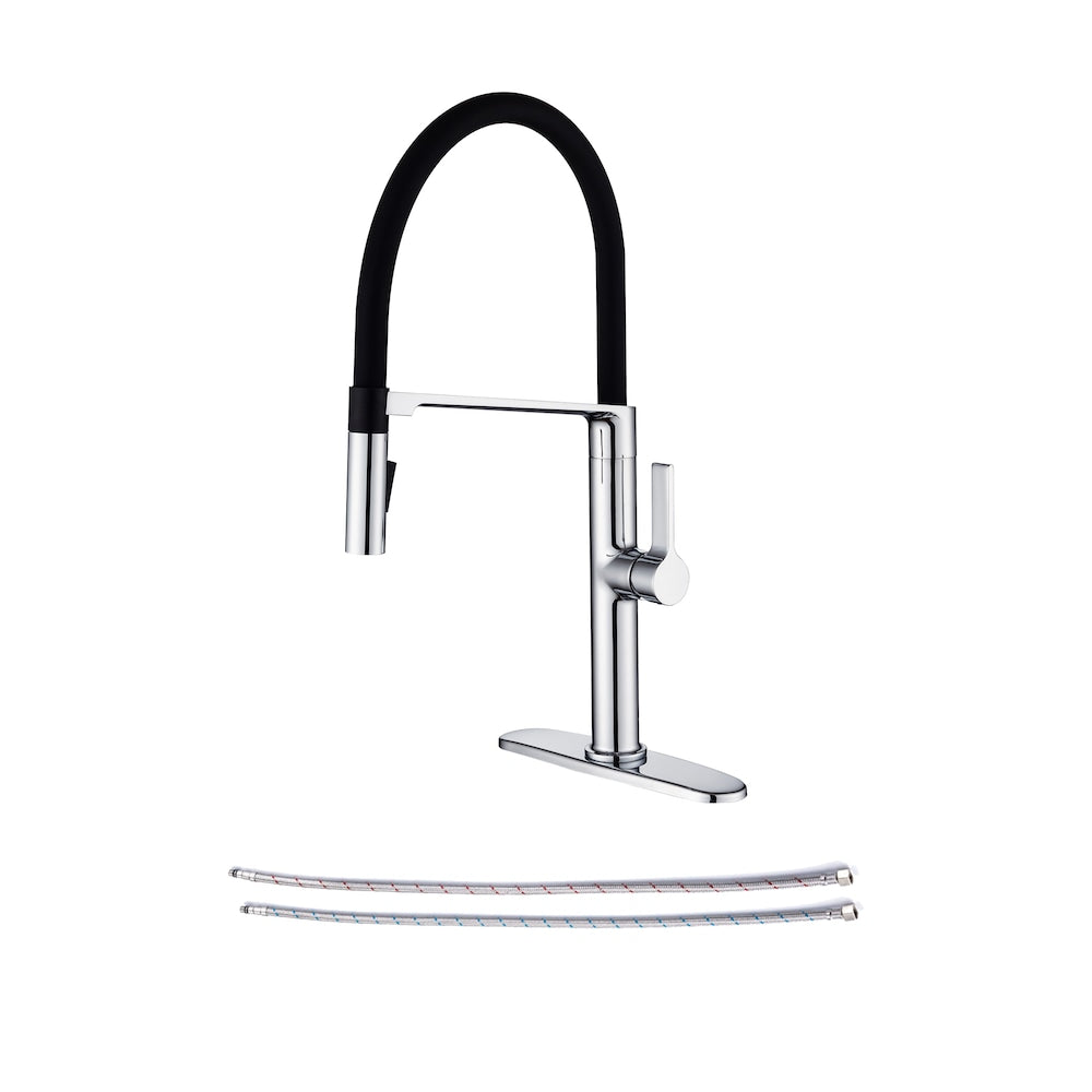 C3 1-Handle Magnetic Pull Out Touch Kitchen Faucet in Chrome