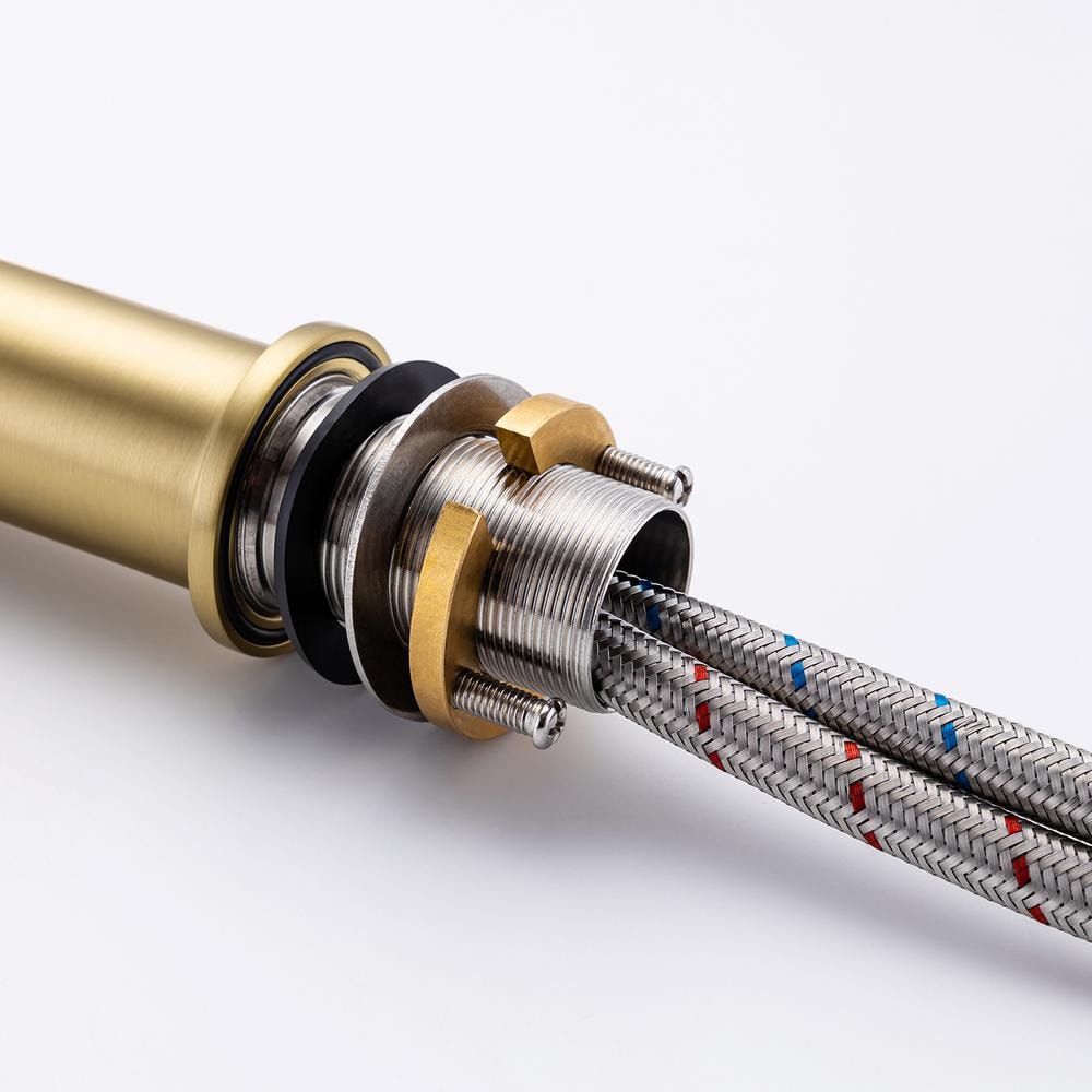 C3 1-Handle Magnetic Pull Out Touch Kitchen Faucet in Brushed Gold