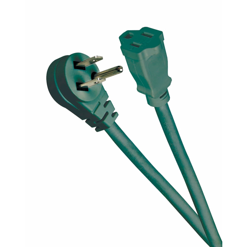 6 ft. 16 Gauge 13 Amps Indoor & Outdoor Light Duty Extension Cord, Green