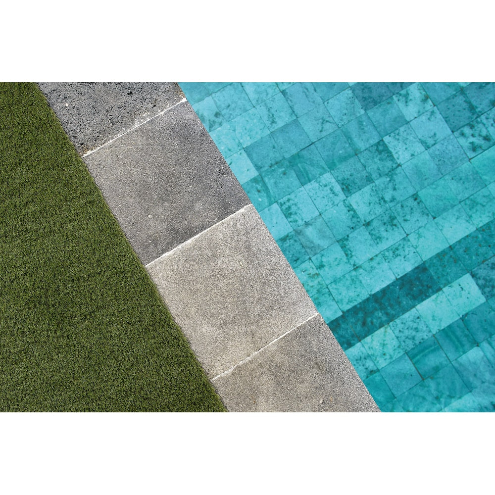 Soft Fescue 5 ft. x 7 ft. Green Artificial Grass Rug