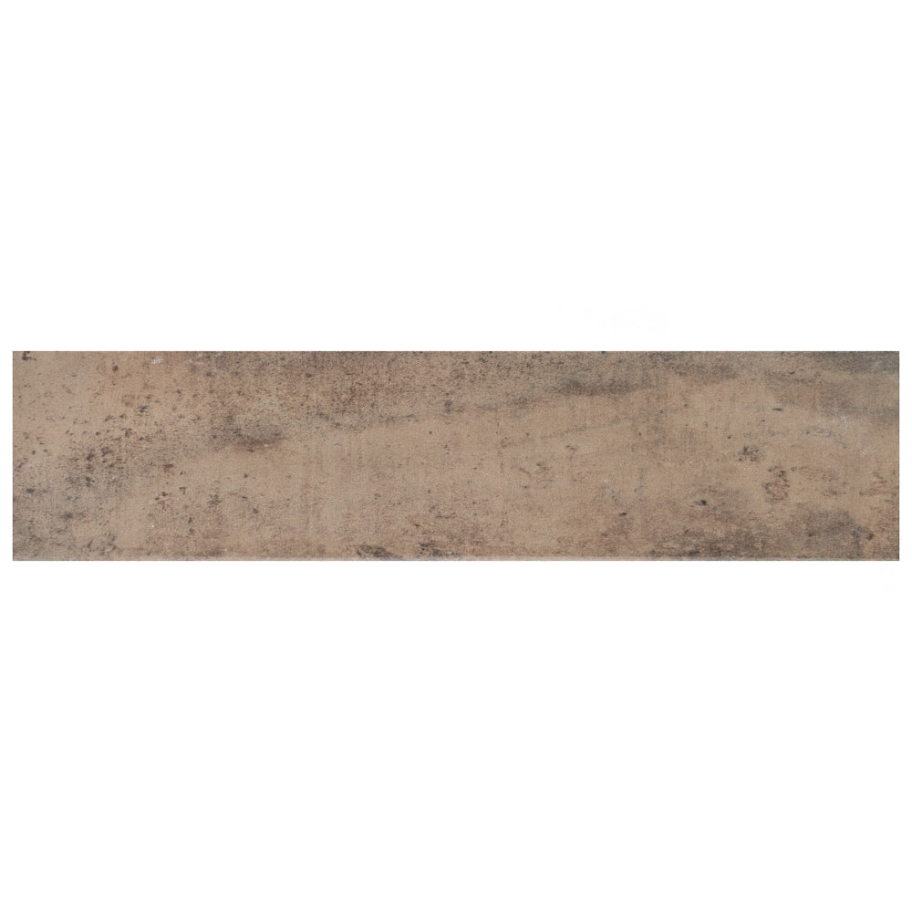 Sample - Capri Brick Terra 2-1/2-inch x 10-inch Porcelain Floor and Wall Tile