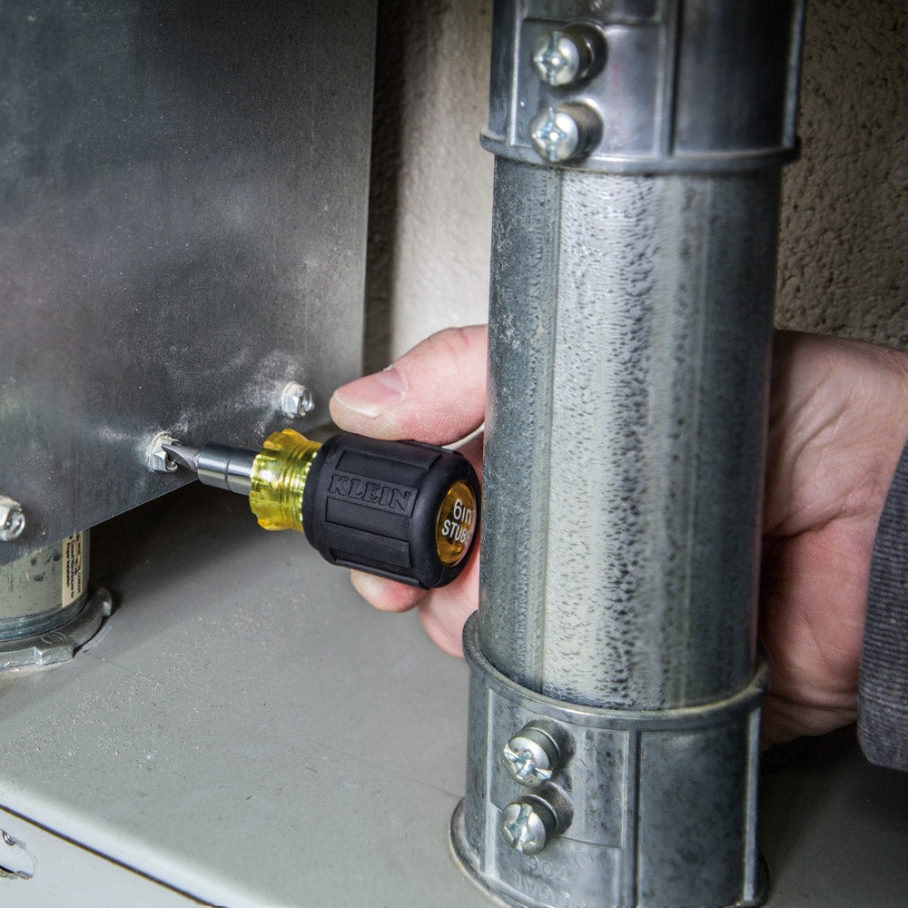 Jeu de tournevis multi-embouts / tourne-écrous, standard et court, 2 pièces