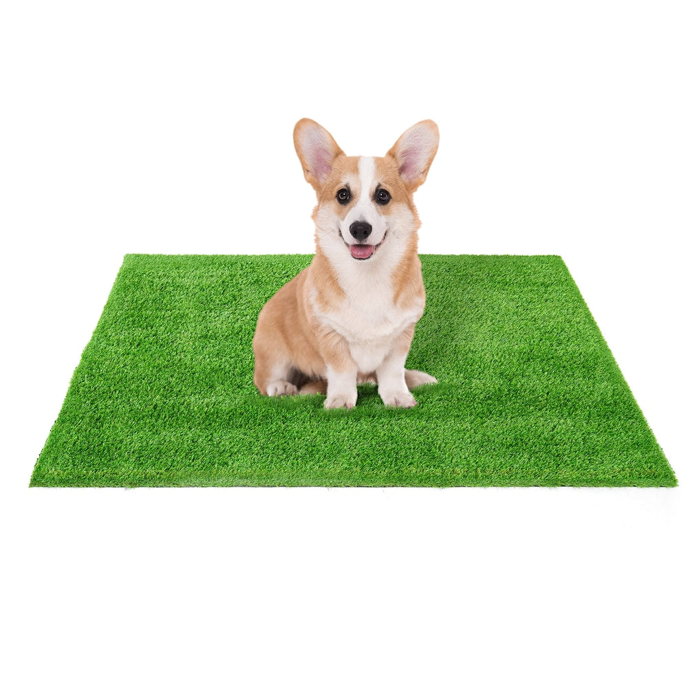 2.5 ft. x 4.5 ft. Artificial Grass, Grass Pad Mat for Pet Dogs, Indoor & Outdoor