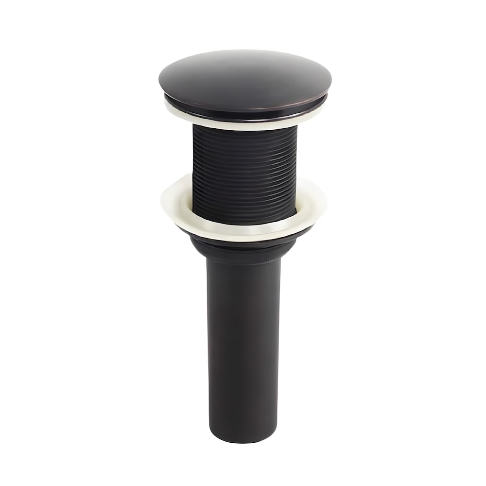 Haven-D 1H Faucet in Black with Pop Up Drain in Black
