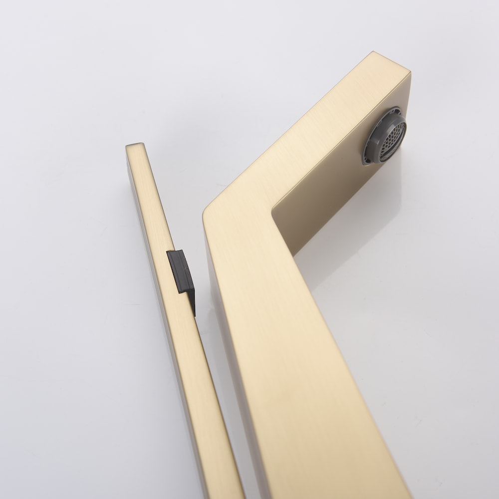 WBF1 Brushed Gold Single Hole Bathroom Sink Faucet with Single Handle