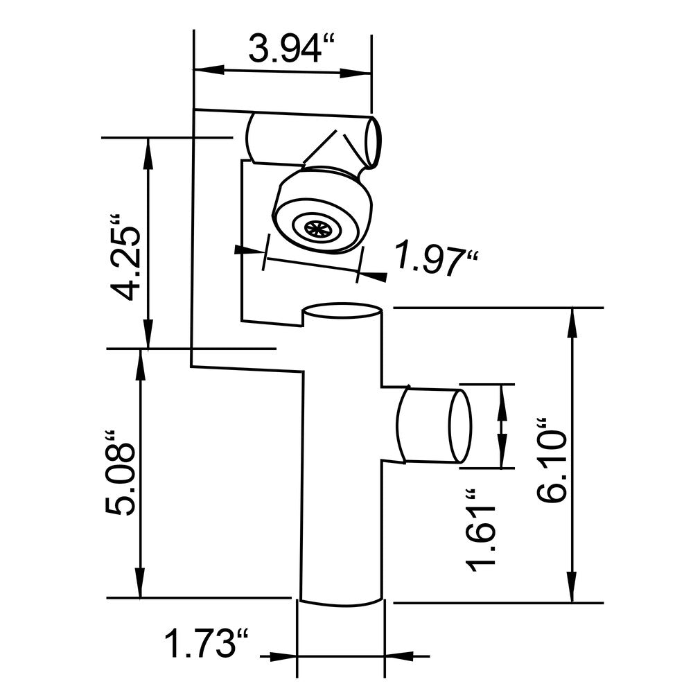 WBF3 Matte Black Single Hole Bathroom Sink Faucet with Single Handle and Swivel Spout
