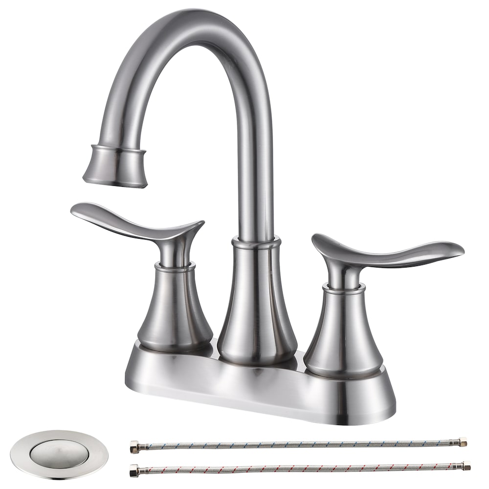 DZ1 4-inch Centreset Bathroom Sink Faucet in Brushed Nickel