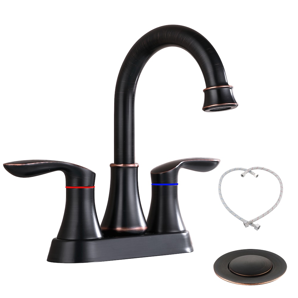 DZ3 4-inch Centreset Bathroom Sink Faucet in Oil Rubbed Bronze
