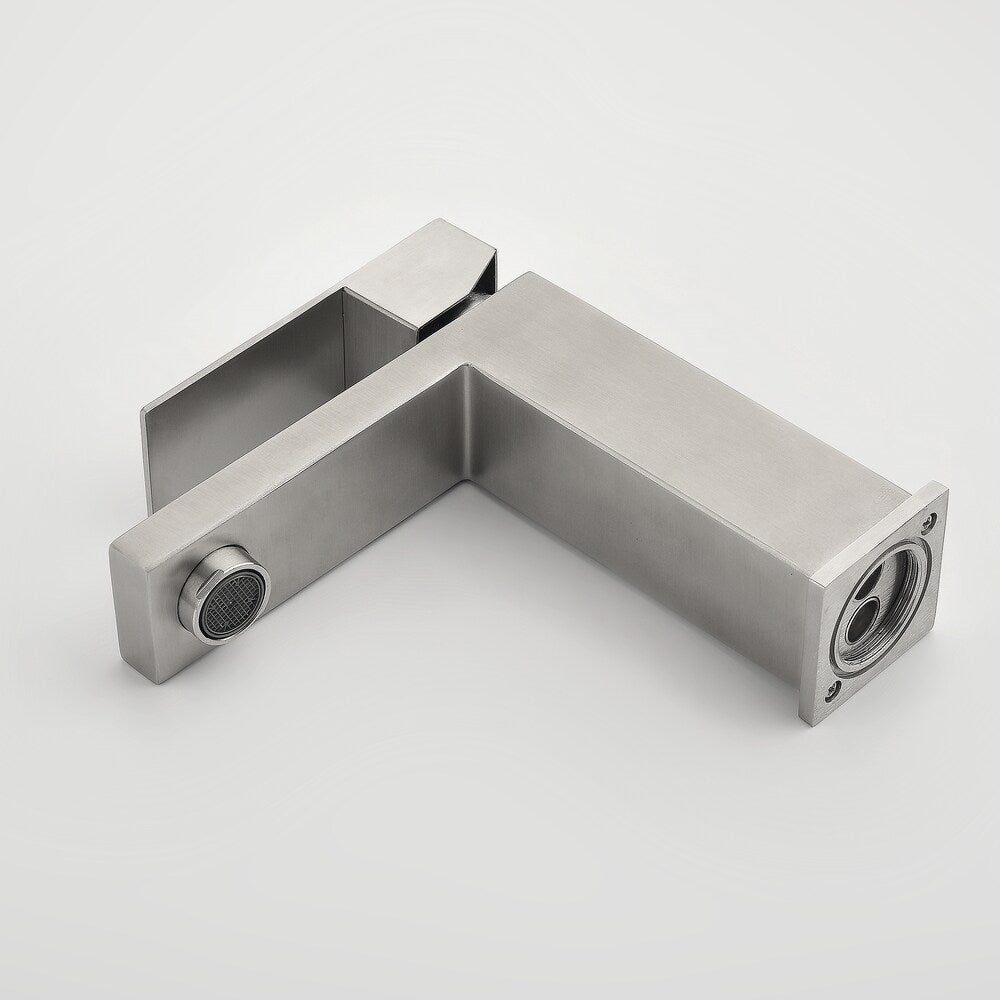 Libra Single Hole Bathroom Sink Faucet in Brushed Nickel