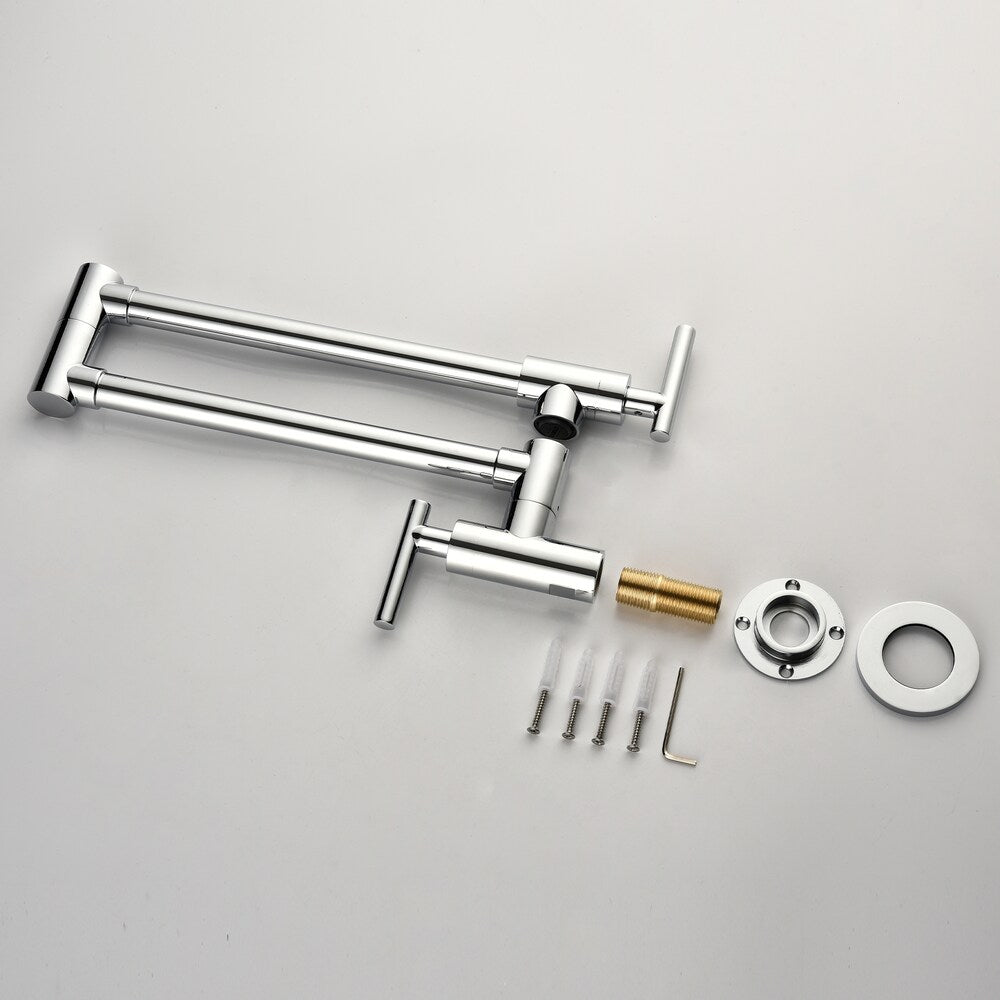 Phoenix Wall-Mounted Pot Filler in Chrome