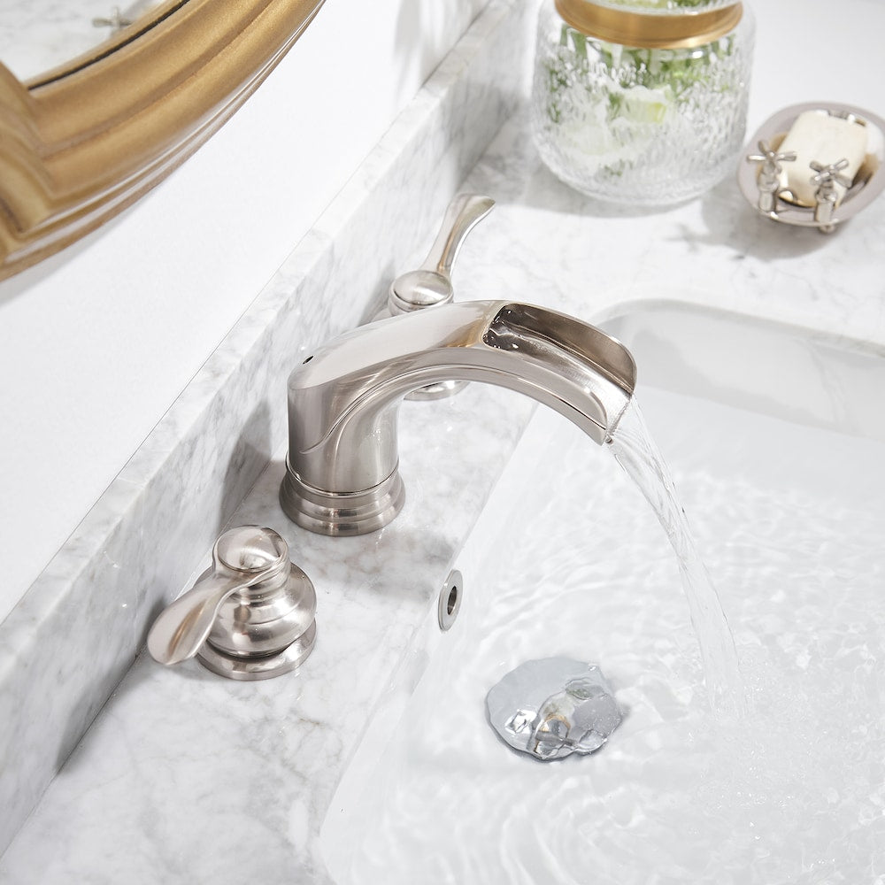 Element 8 inch 2-Handle Bathroom Faucet in Brushed Nickel